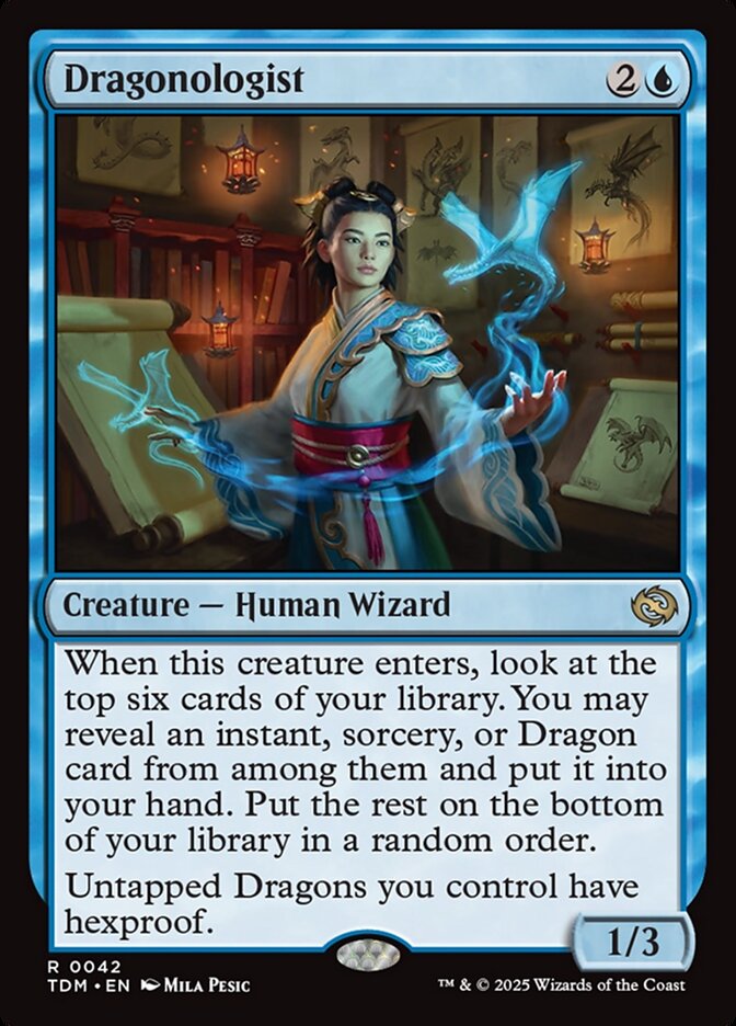 Dragonologist - 42 (rare) — AZUL
