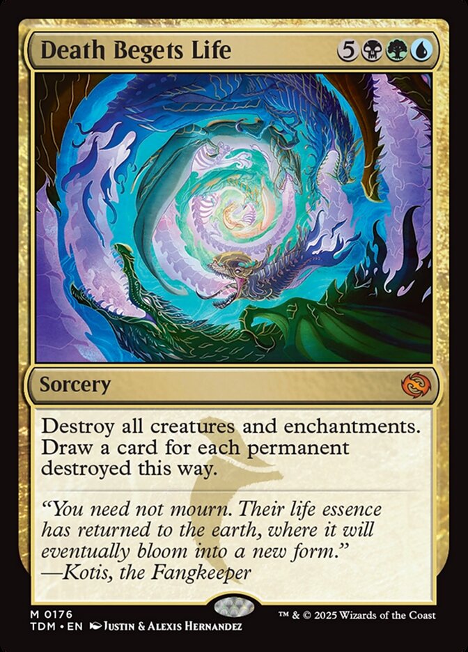 Death Begets Life - 176 (mythic) — MULTICOLOR