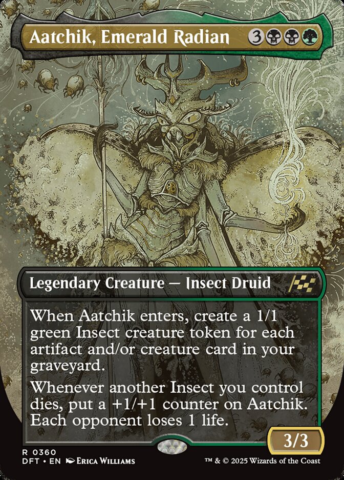 Aatchik, Emerald Radian - 360 (rare) — MULTICOLOR