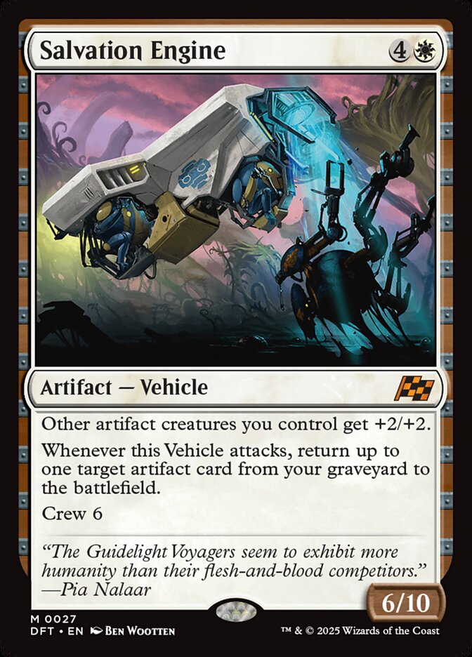 Salvation Engine - 27 (mythic) — BLANCO