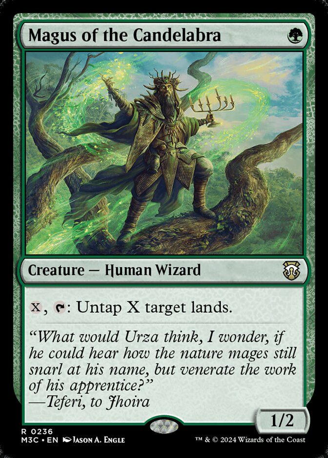Magus of the Candelabra - 236 (rare) — VERDE