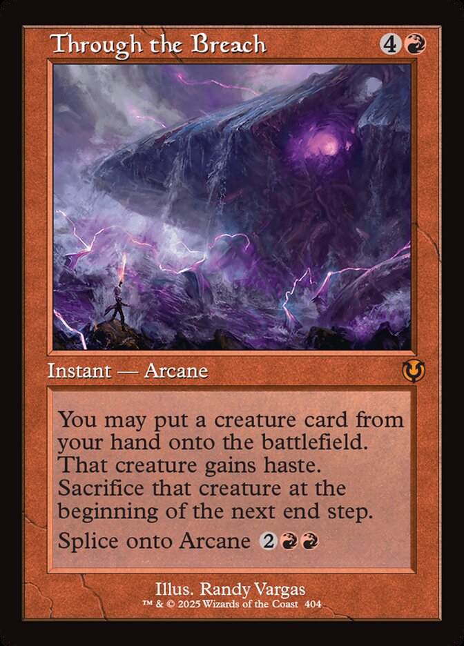 Through the Breach - 404 (mythic) — ROJO