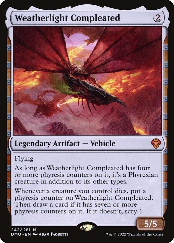 Weatherlight Compleated - 242 (mythic) — ARTEFACTOS