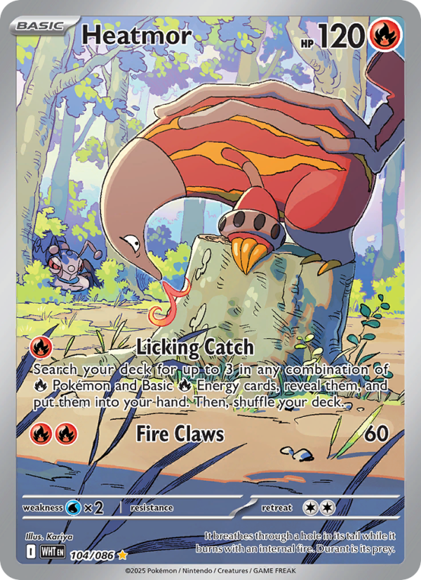 Heatmor - 104/86 - SV10.5W: White Flare (Illustration rare) — SV: White Flare
