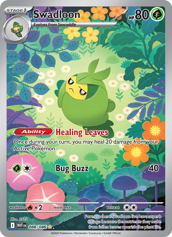 Swadloon - 088/86 - SV10.5W: White Flare (Illustration rare) — SV: White Flare