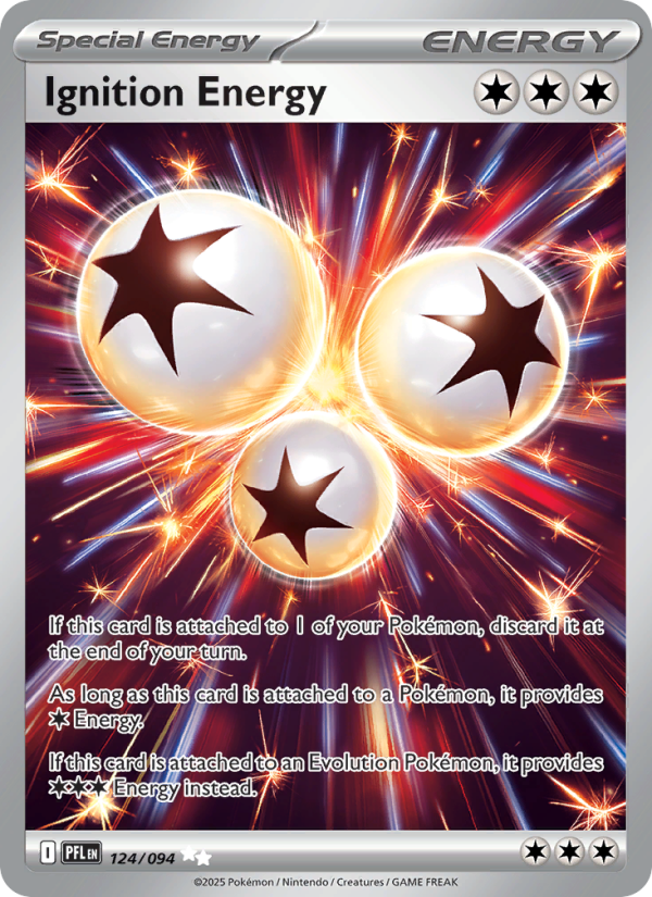 Ignition Energy - 124/94 - ME02: Phantasmal Flames (Ultra Rare) — ME02: Phantasmal Flames