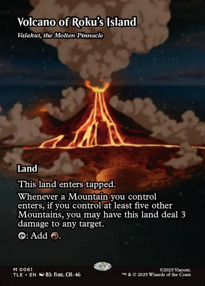 Valakut, the Molten Pinnacle - 61 (mythic) — TIERRAS