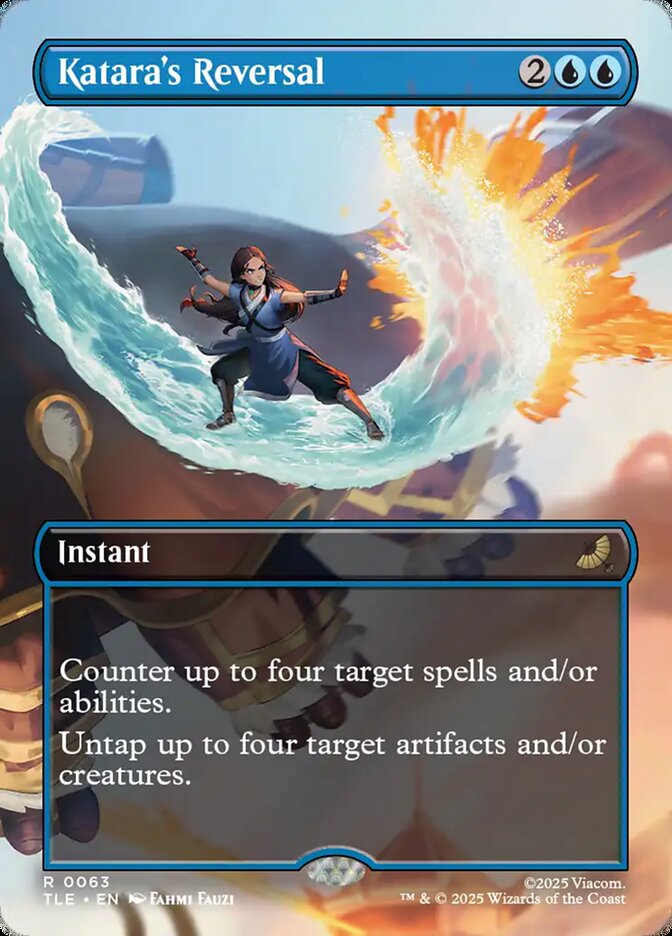 Katara's Reversal - 63 (rare) — AZUL