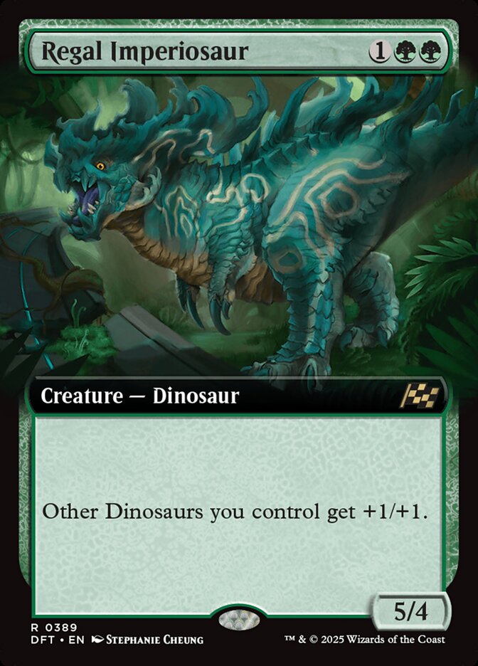 Regal Imperiosaur - 389 (rare)foil — VERDE