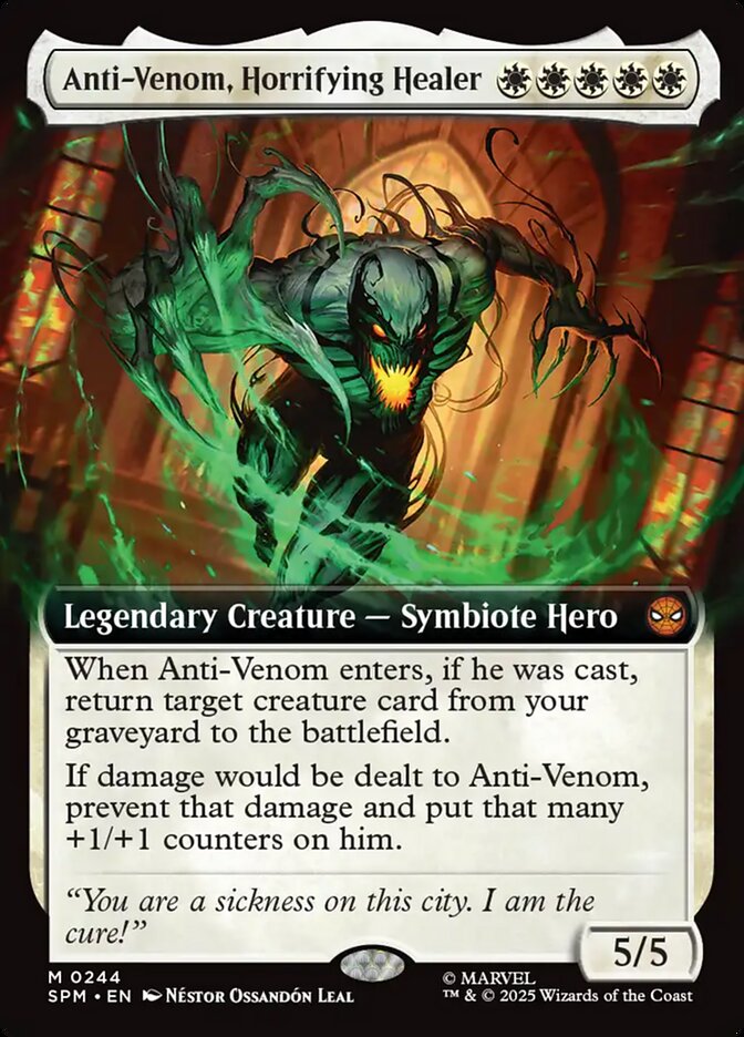 Anti-Venom, Horrifying Healer - 244 (mythic) — BLANCO