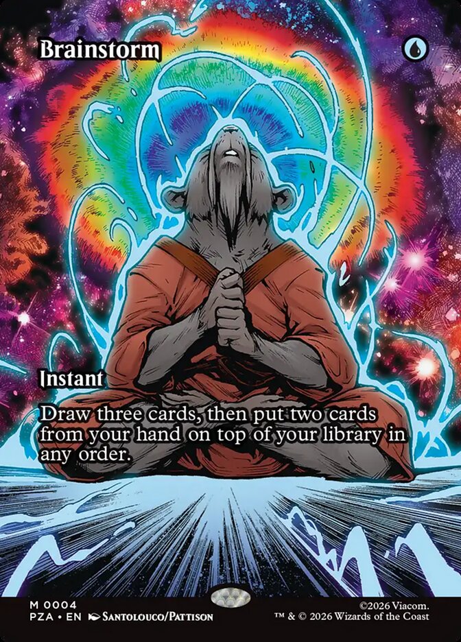 Brainstorm - 4 (mythic) — AZUL