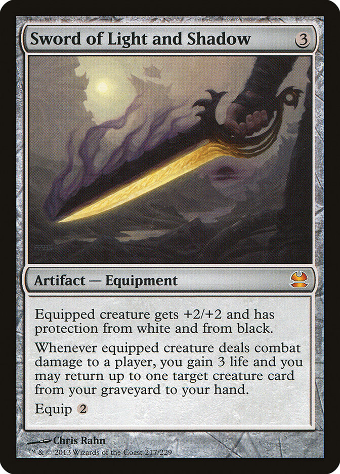 Sword of Light and Shadow - 217 (mythic) — ARTEFACTOS