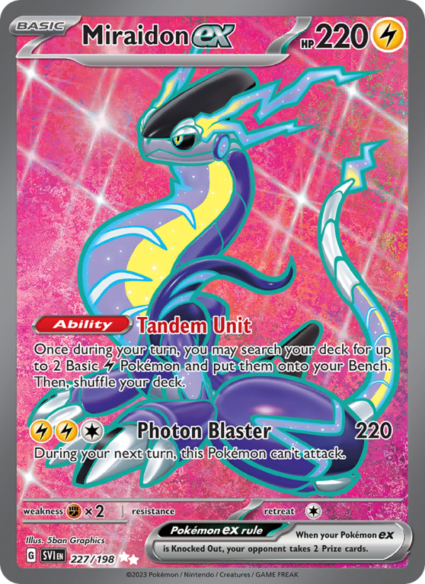Miraidon ex - 227/198 - SV01: Scarlet & Violet (Ultra Rare) — SV01: Scarlet & Violet Base Set