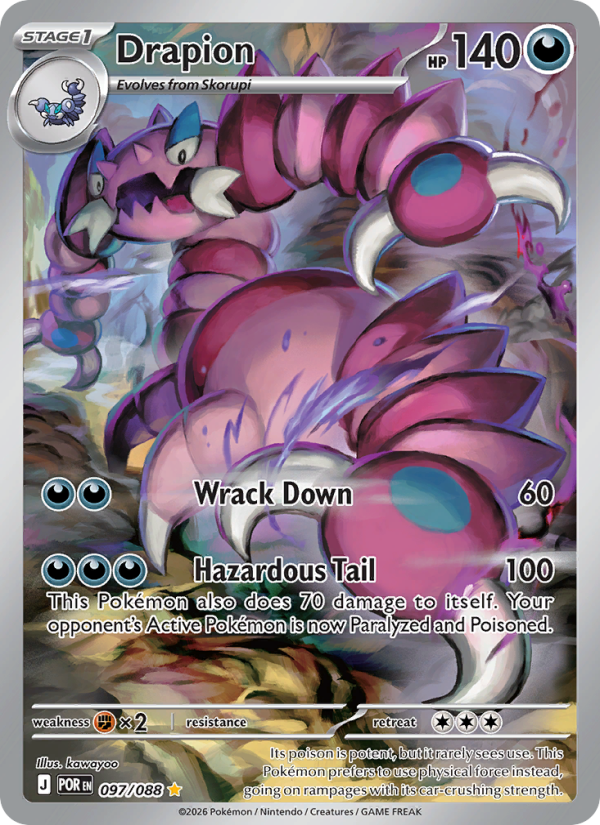 Drapion - 097/88 - ME03: Perfect Order (Illustration rare) — 