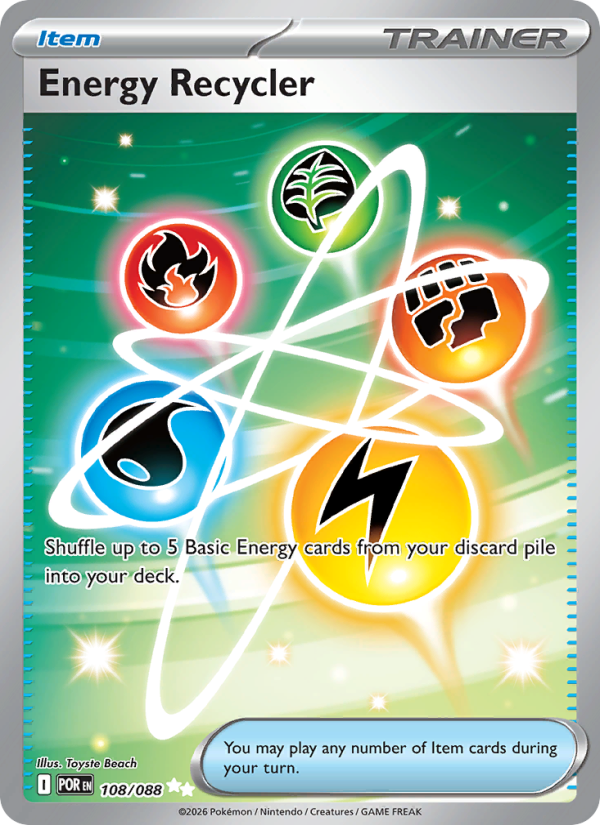 Energy Recycler - 108/88 - ME03: Perfect Order (Ultra Rare) — ME03: Perfect Order
