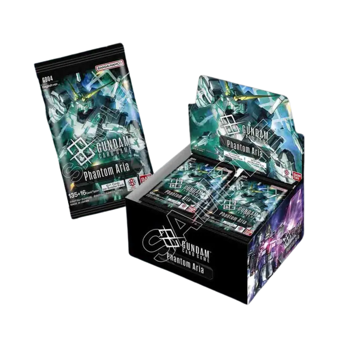 Gundam Card Game: Phantom Aria Booster Pack Display [GD04 — Gundam Card Game TCG