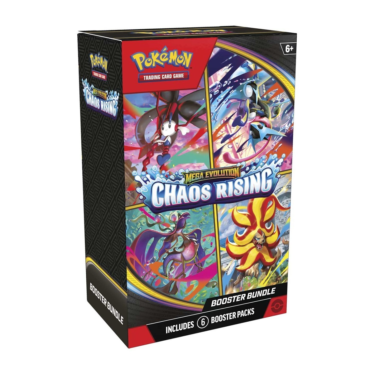 Pokémon TCG: Mega Evolution 4 - "Chaos Rising" Booster Bundle — Pokémon TCG Producto Sellado