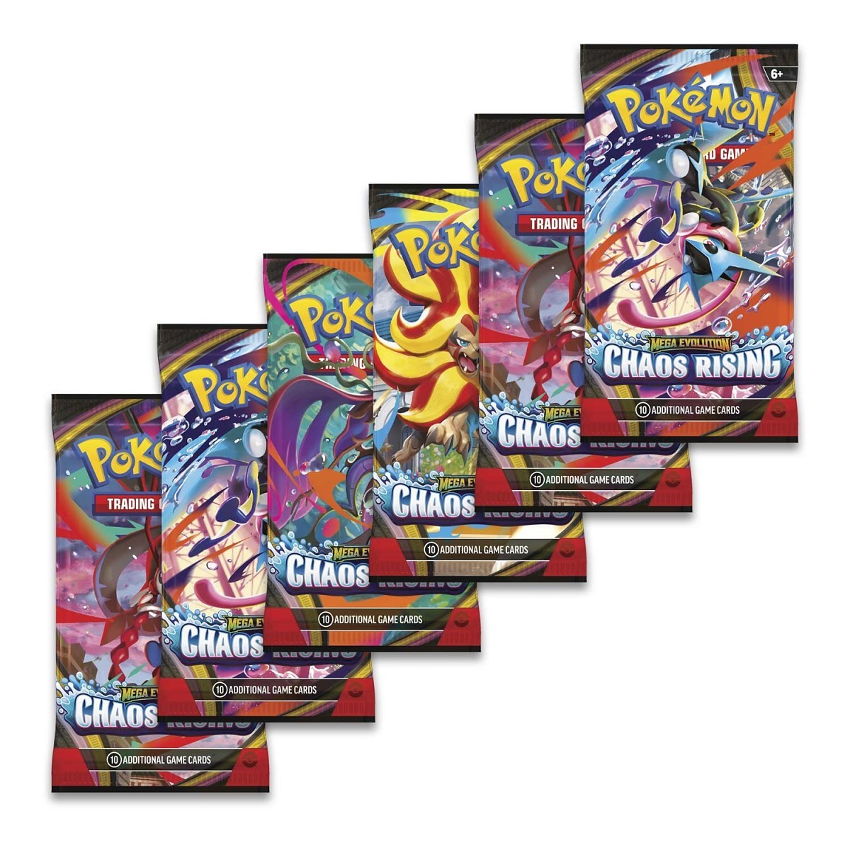 Pokémon TCG: Mega Evolution 4 - "Chaos Rising" Booster Bundle — Pokémon TCG Producto Sellado
