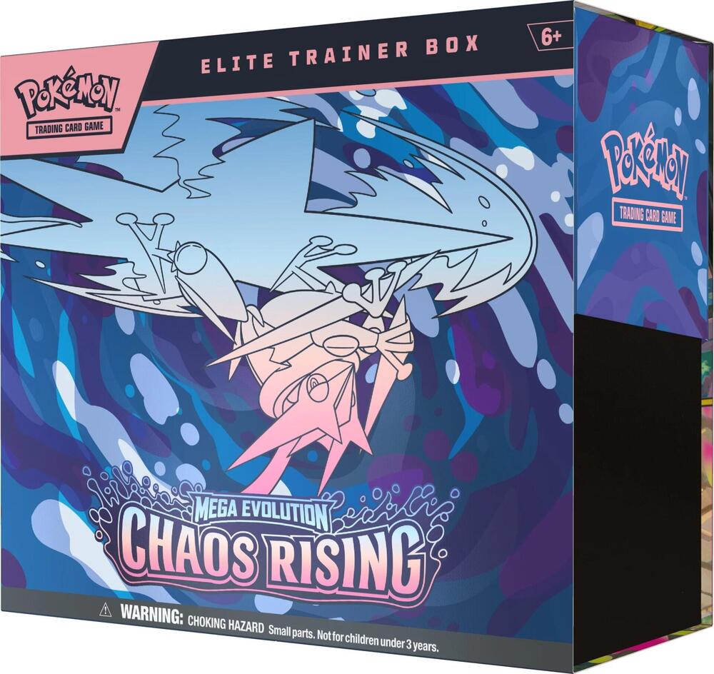 Pokémon TCG: Mega Evolution 4 - "Chaos Rising" Elite Trainer Box — Pokémon TCG Producto Sellado