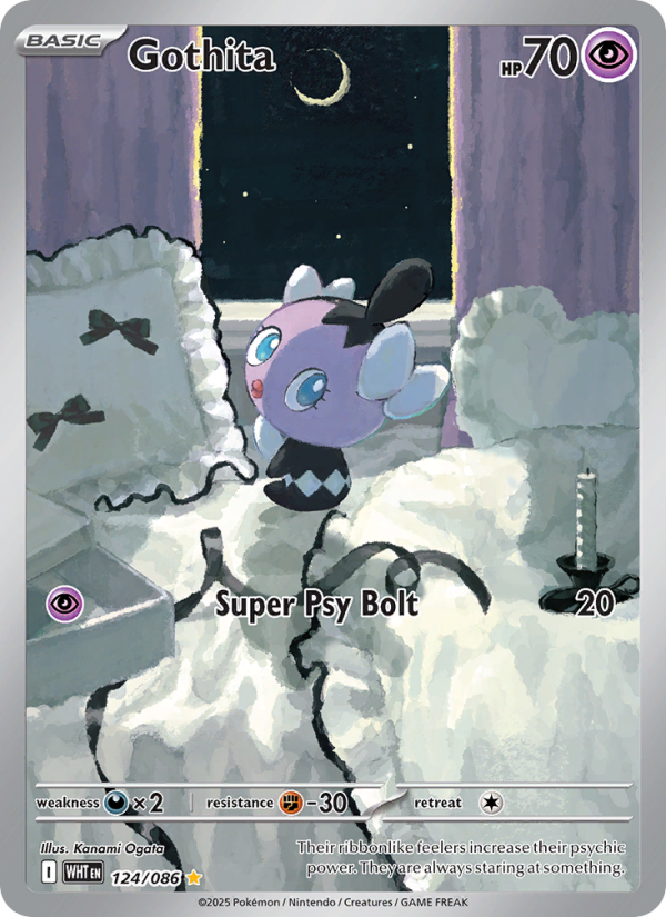 Gothita - 124/86 - SV10.5W: White Flare (Illustration rare) — SV: White Flare