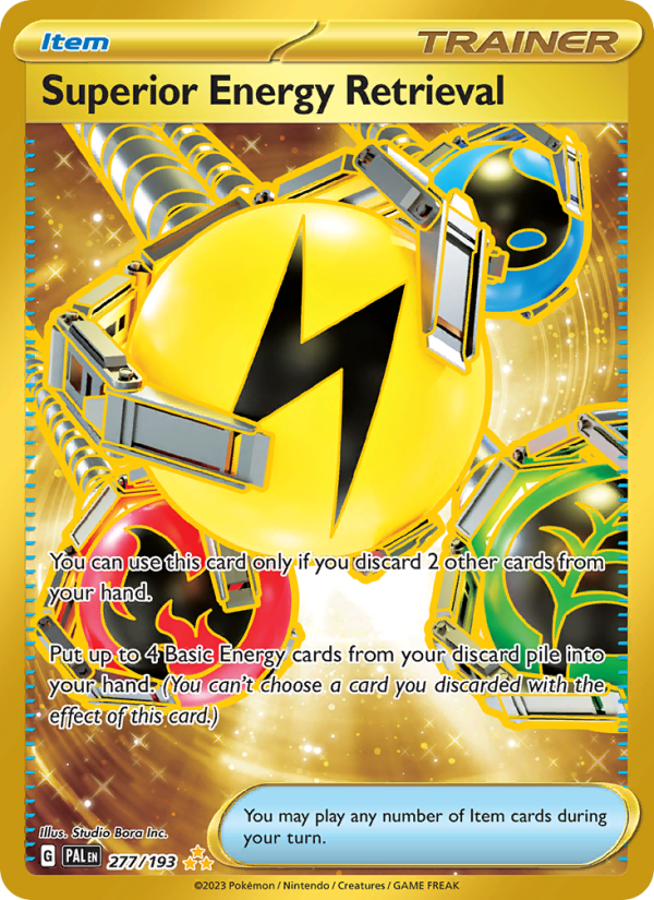 Superior Energy Retrieval - 277/193 - SV02: Paldea Evolved (Hyper rare) — SV02: Paldea Evolved