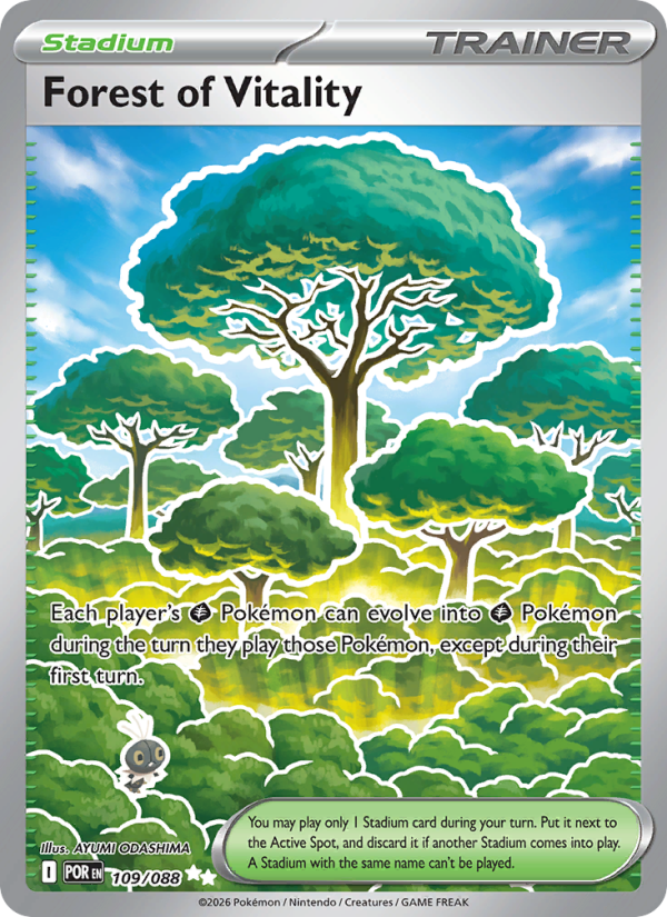 Forest of Vitality - 109/88 - ME03: Perfect Order (Ultra Rare) — ME03: Perfect Order