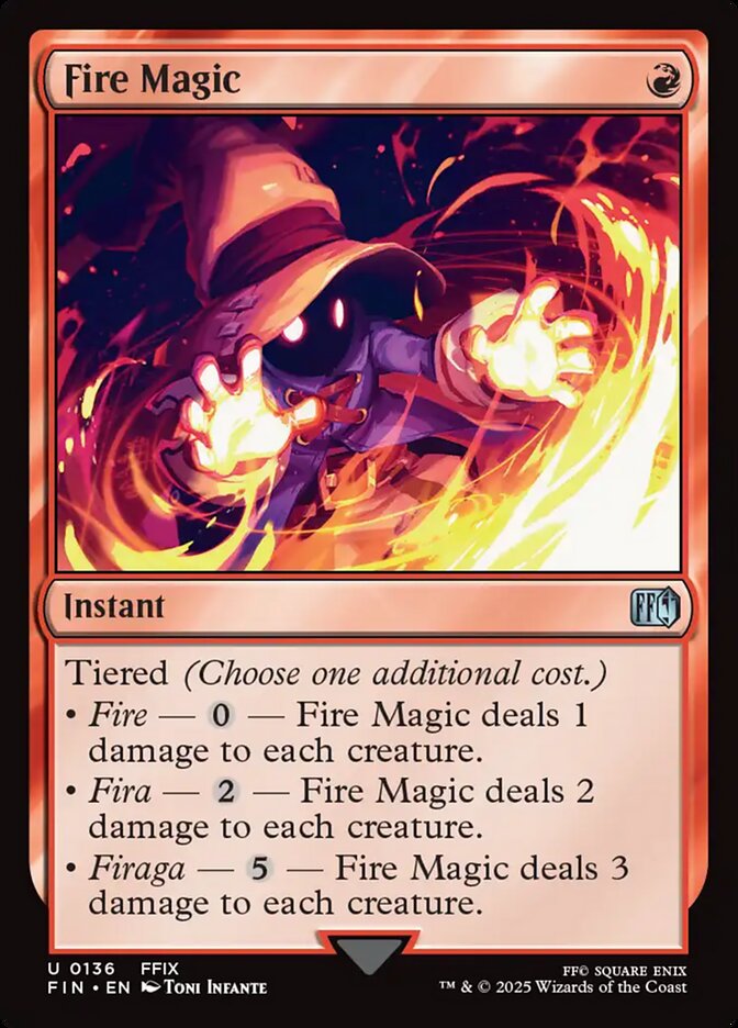Fire Magic - 136 (uncommon) — ROJO