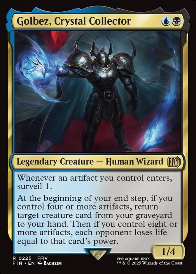 Golbez, Crystal Collector - 225 (rare) — MULTICOLOR