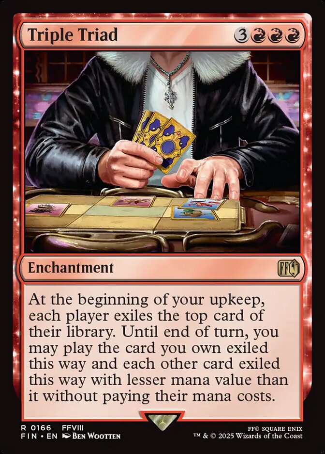 Triple Triad - 166 (rare) — ROJO