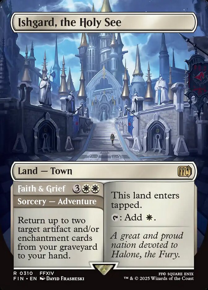Ishgard, the Holy See // Faith & Grief - 310 (rare) — TIERRAS