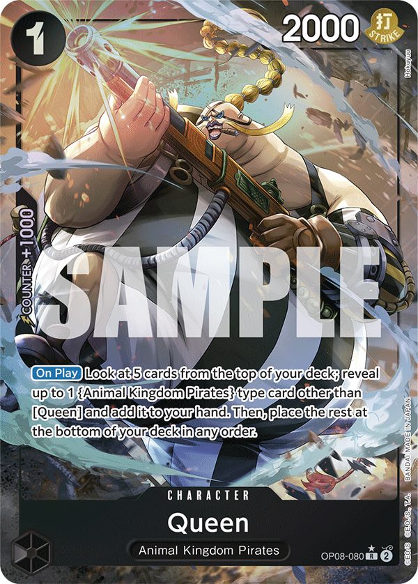 Queen - OP08-080 - TWO LEGENDS [OP08] (R) — OP 08: Two Legends
