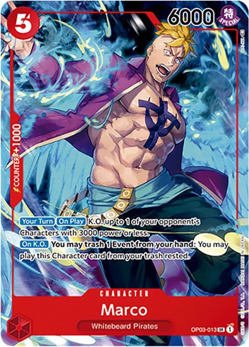 Marco- (Japanese 1st Anniversary Set) - One Piece Promotion Cards (OP-PR) — One Piece Promotion Cards