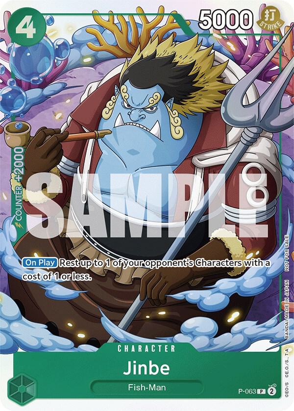 Jinbe (Event Pack Vol. 4) - One Piece Promotion Cards (OP-PR) — One Piece Promotion Cards
