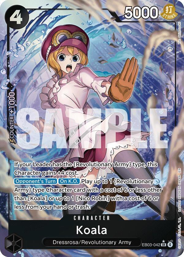 Koala (Alternate Art) - Extra Booster: One Piece Heroines Edition (EB-03) — One Piece Promotion Cards