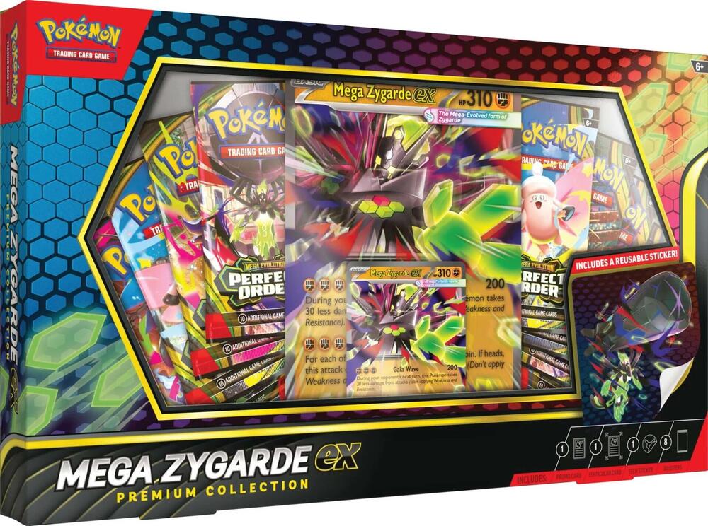 Mega Zygarde ex Premium Collection - Miscellaneous Cards & Products (MCAP) — Pokémon TCG Producto Sellado