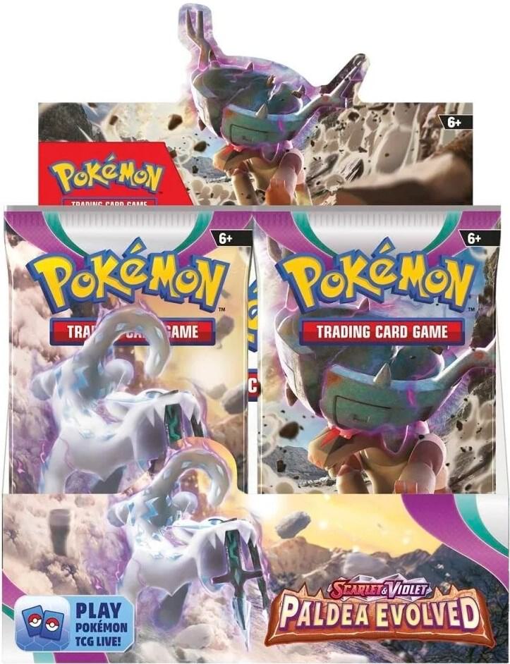 Paldea Evolved Booster Box - SV02: Paldea Evolved (PAL) — Pokémon TCG Producto Sellado
