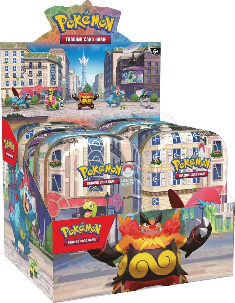 Lumiose City Mini Tin Display - Miscellaneous Cards & Products (MCAP) — Pokémon TCG Producto Sellado