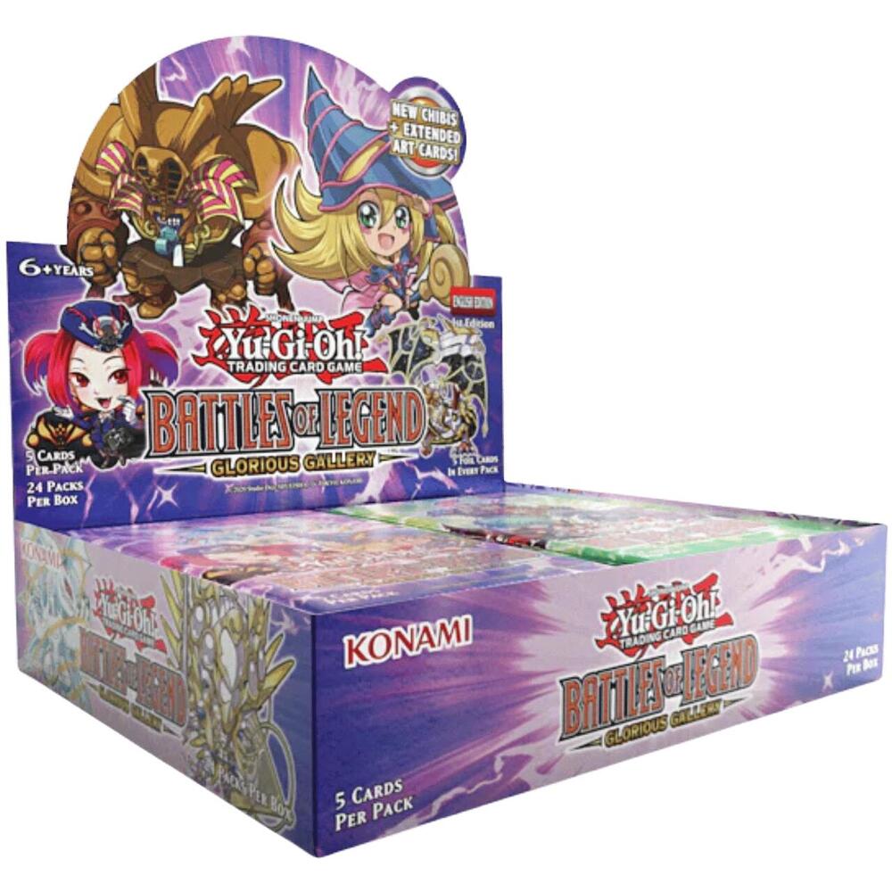Battles of Legend: Glorious Gallery Booster Box - Battles of Legend: Glorious Gallery (BLGG) — Yu-Gi-Oh! TCG Producto Sellado
