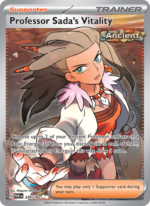 Professor Sada's Vitality - 239/182 - SV04: Paradox Rift (Ultra Rare) — SV04: Paradox Rift