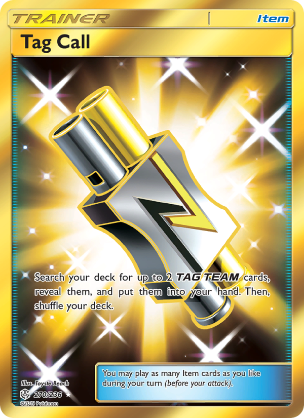 Tag Call - 270/236 - SM12: Cosmic Eclipse (Secret Rare) — SM - Cosmic Eclipse