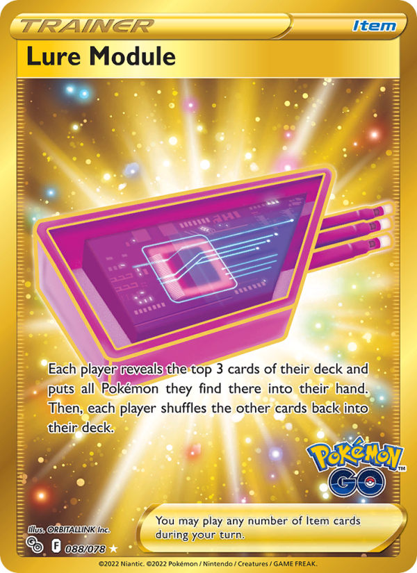Lure Module - 088/78 - SWSH10.5: Pokémon GO (Secret Rare) — Pokemon GO