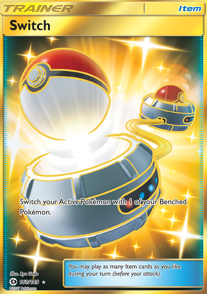 Switch - 160/149 - SM1: Sun & Moon (Secret Rare) — SM Base Set