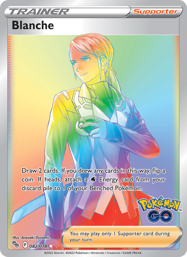 Blanche - 082/78 - SWSH10.5: Pokémon GO (Secret Rare) — Pokemon GO