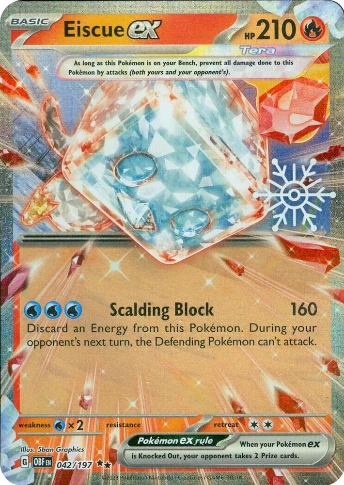 Eiscue ex (Holiday Calendar) - Miscellaneous Cards & Products (MCAP) — SV03: Obsidian Flames