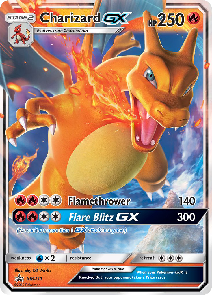 Charizard GX - SM211/248 - SMP: SM Black Star Promos (None) — SM Promos