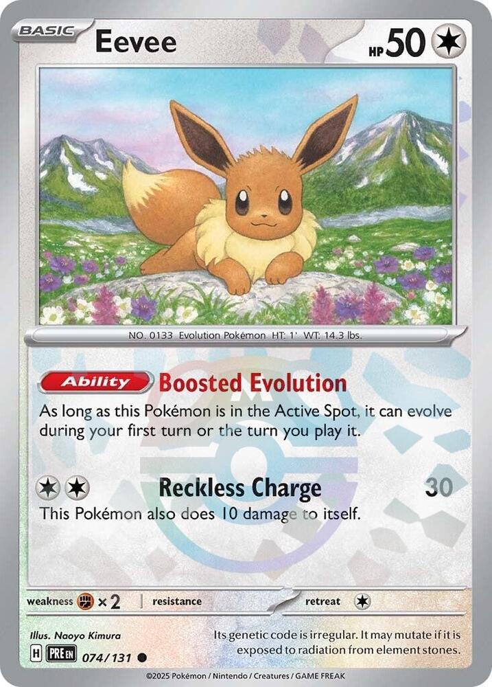 Eevee (Master Ball Pattern) - SV: Prismatic Evolutions — SV: Prismatic Evolutions