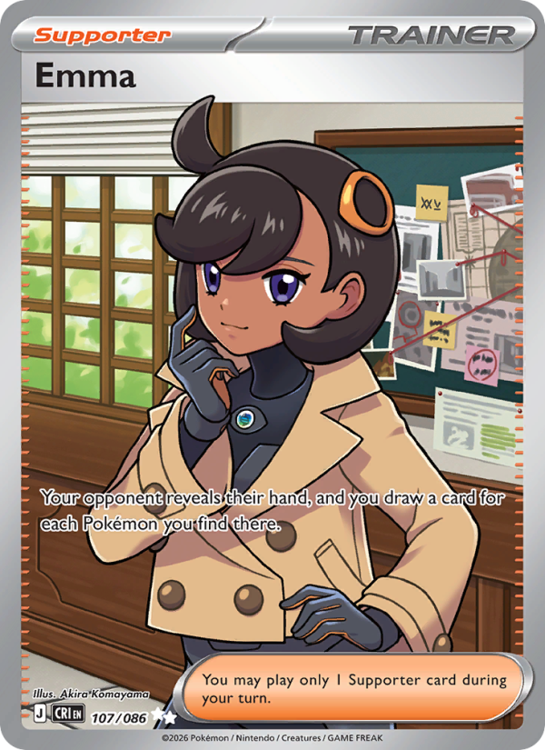 Emma - 107/86 - ME04: Chaos Rising (Ultra Rare) — ME04: Chaos Rising