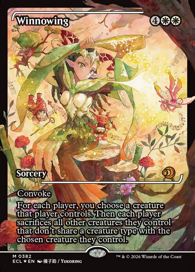 Winnowing - 382 (mythic) — BLANCO