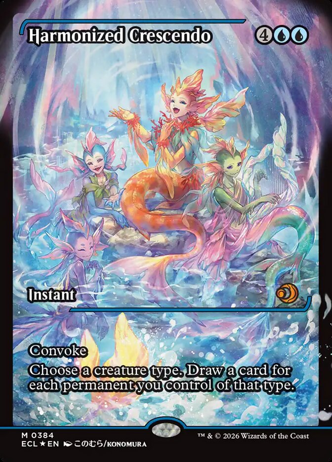 Harmonized Crescendo - 384 (mythic) — AZUL