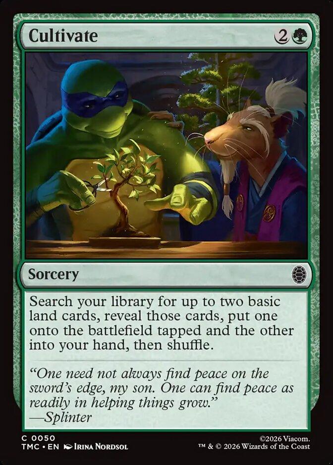 Cultivate - 50 (common) Surge Foil — VERDE